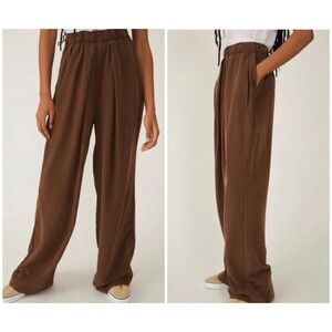 Free People | $128 Nothin to say Wide Leg Trousers | Medium
